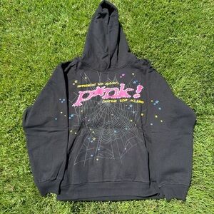 Sp5der Hoodie In Pink! Color Way